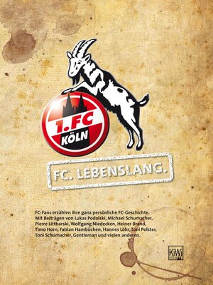 cover image of FC. Lebenslang.